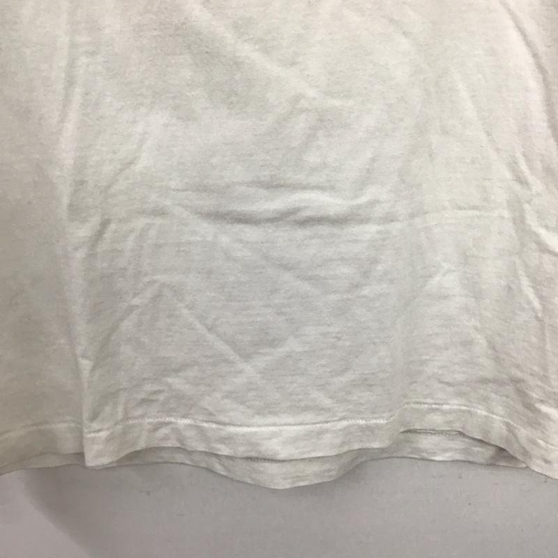 ボット BoTT Tシャツ 半袖 半袖カットソー プリントTシャツ クルーネックカットソー L ロゴ、文字 白 / ホワイト /  メンズ USED 古着 中古 10148383