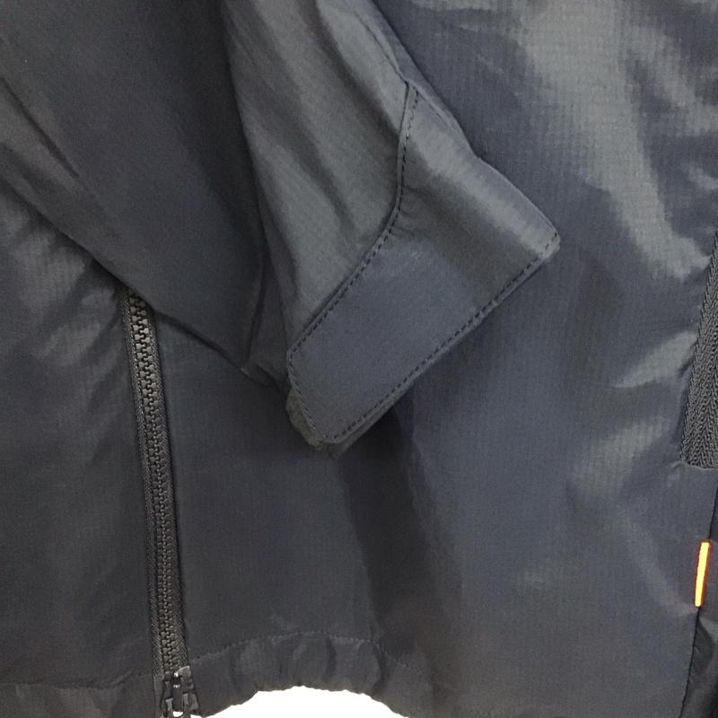 マムート Mammut ジャケット、上着 ジャンパー、ブルゾン 1012-00640 ウィンドブレーカー フーデッドジャケット L ロゴ、文字 紺 / ネイビー /  レディース USED 古着 中古 10140320