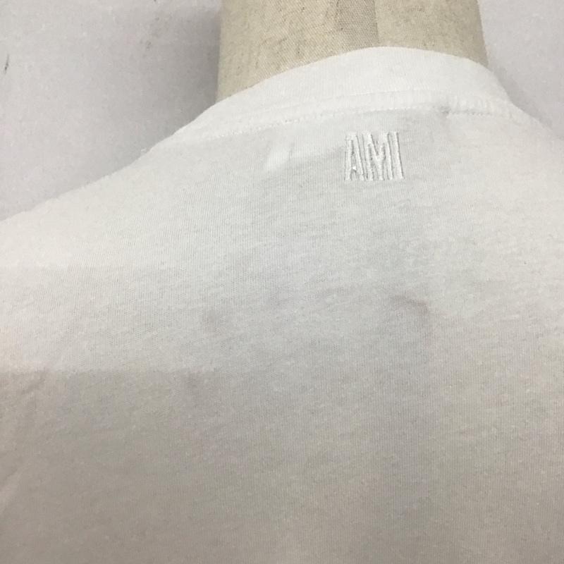 アミ ami Tシャツ 半袖 M 無地 白 / ホワイト /  メンズ USED 古着 中古 10128253