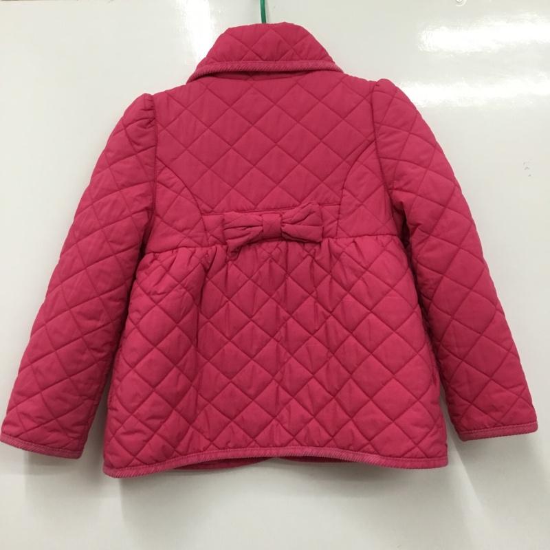 ラルフローレン RALPHLAUREN ジャケット、上着 ジャケット、ブレザー 長袖ジャケット カラージャケット ロングコート フレア 5 ロゴ、文字 桃 / ピンク /  ガールズ USED 古着 中古 10116541