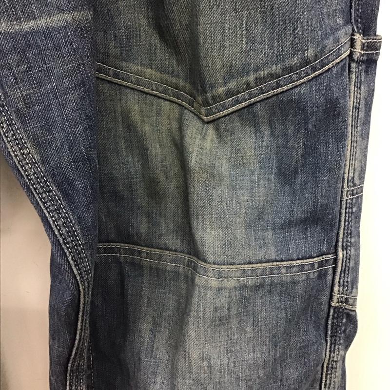 ラフンタフ Ruff n Tuff パンツ デニム、ジーンズ デニムパンツ ワイドパンツ カジュアルパンツ カーゴパンツ hectic masterpiece L ロゴ、文字 インディゴ / インディゴ /  メンズ USED 古着 中古 10149288