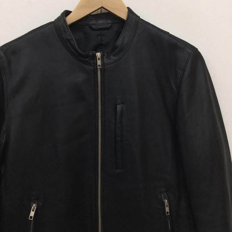 ジャーナルスタンダード JOURNAL STANDARD ジャケット、上着 レザージャケット M 無地 黒 / ブラック /  メンズ USED 古着 中古 10140257