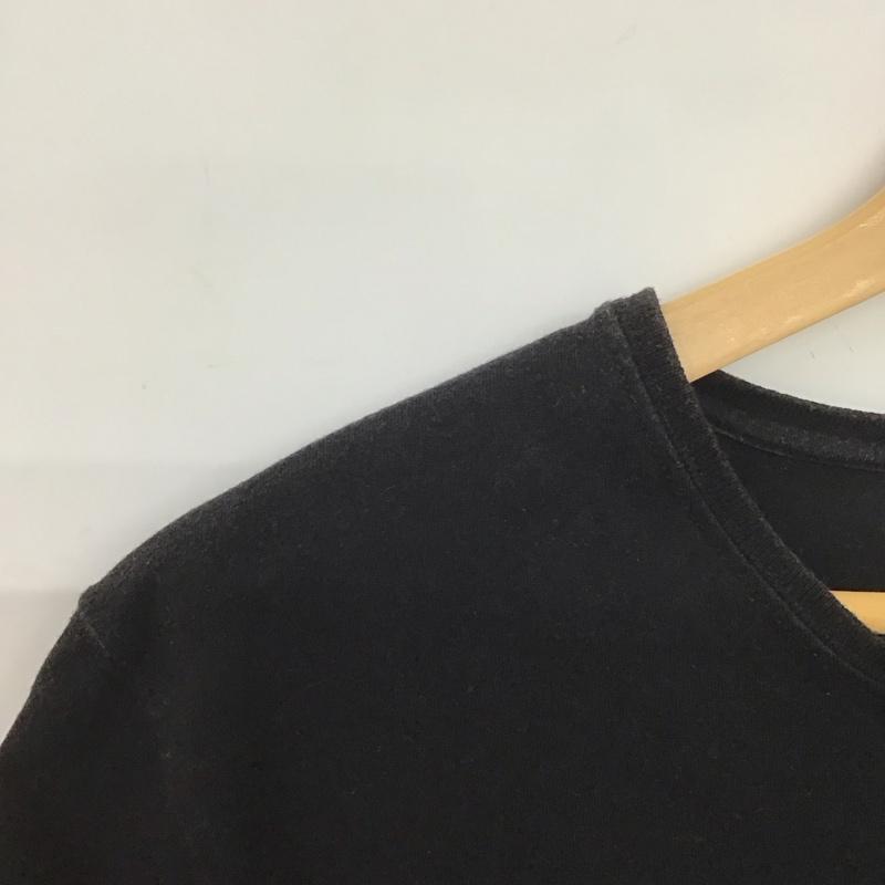 カルヴァン クライン ジーンズ Calvin Klein Jeans Tシャツ 半袖 半袖カットソー プリントTシャツ クルーネックカットソー M ロゴ、文字 黒 / ブラック /  メンズ USED 古着 中古 10148249
