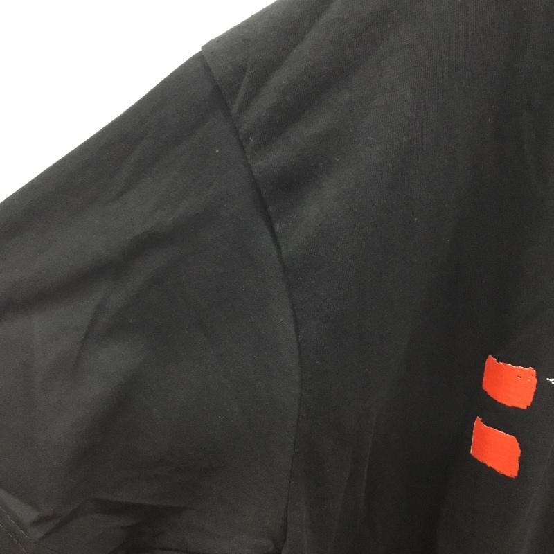 古着 USED Tシャツ 半袖 半袖カットソー プリントTシャツ クルーネックカットソー XL プリント 黒 / ブラック /  メンズ USED 古着 中古 10108361