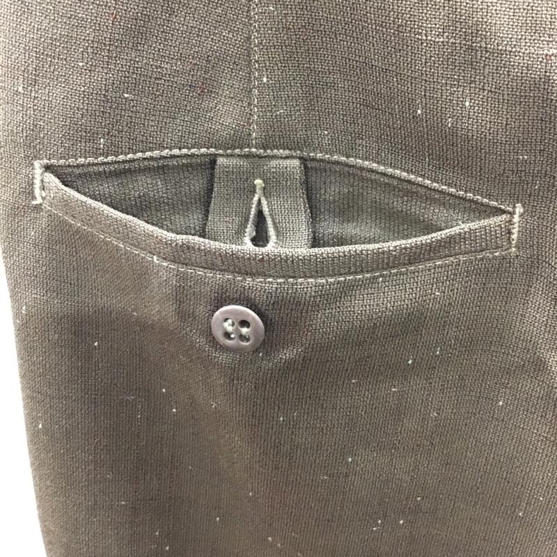 古着 USED パンツ スラックス スラックス ワイドパンツ カジュアルパンツ ストレートパンツ 無地 茶 / ブラウン /  メンズ USED 古着 中古 10111612