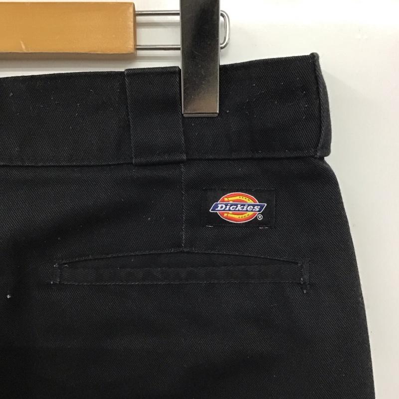 ディッキーズ Dickies パンツ ワークパンツ、ペインターパンツ ワークパンツ ワイドパンツ カジュアルパンツ 32インチ 無地 黒 / ブラック /  メンズ USED 古着 中古 10146557