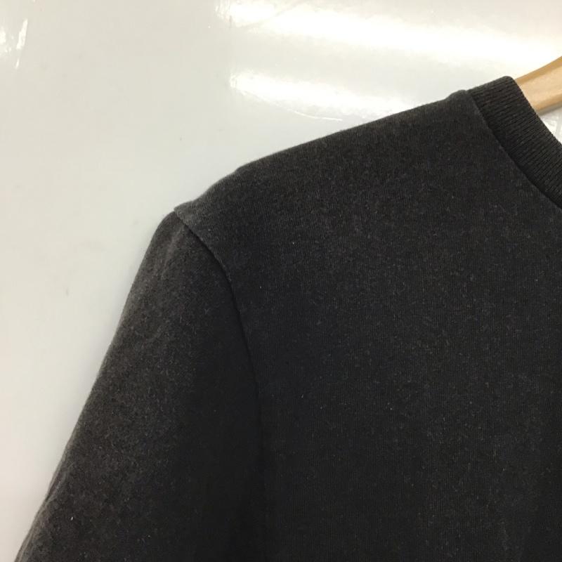 ステューシー STUSSY Tシャツ 半袖 半袖カットソー プリントTシャツ クルーネックカットソー S ロゴ、文字 黒 / ブラック /  メンズ USED 古着 中古 10148264