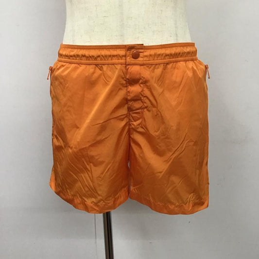 モンクレール MONCLER パンツ ショートパンツ c-a9co-21-8268 ボクサーショーツ 水着 ハーフパンツ XL 無地 橙 / オレンジ /  メンズ USED 古着 中古 10116623