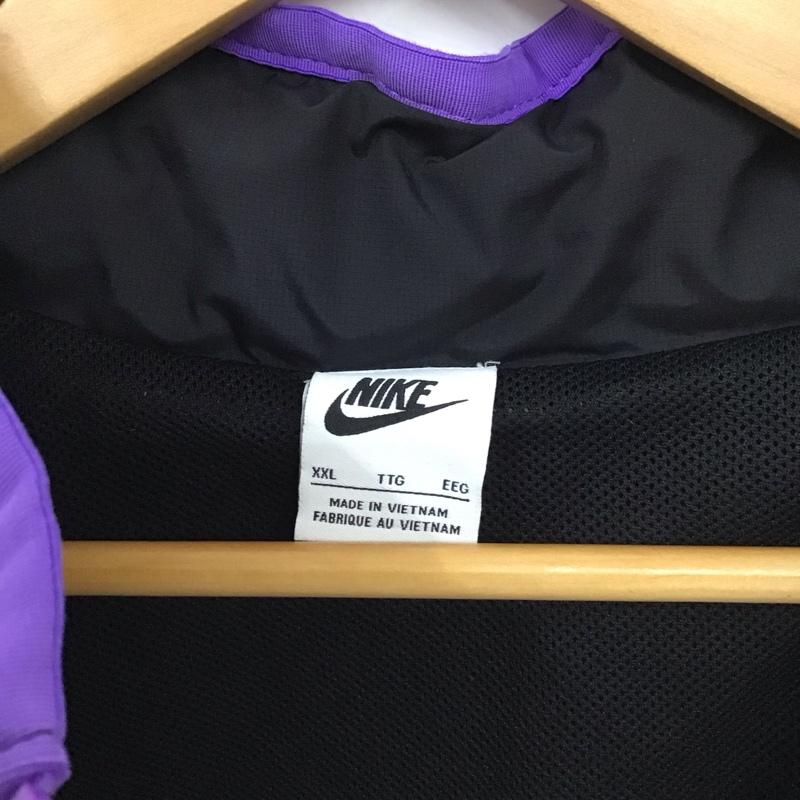 ナイキ NIKE ジャケット、上着 ジャンパー、ブルゾン dq4881-010 ジャケットクラブフリース ウィンタライズドアラック XXL ロゴ、文字 黒 / ブラック /  メンズ USED 古着 中古 10129598