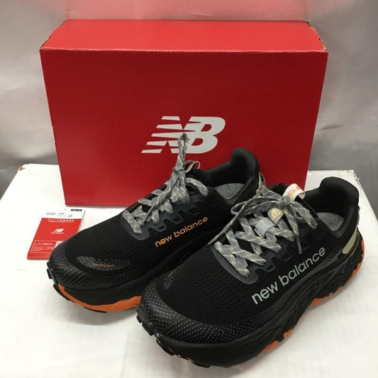 ニューバランス New Balance スニーカー スニーカー 1143677 ランニングシューズ 27cm 箱有 27.0cm ロゴ、文字 黒 / ブラック / X 橙 / オレンジ /  メンズ USED 古着 中古 10106278