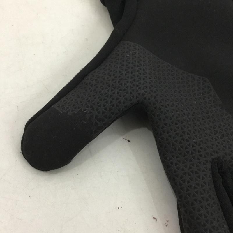 ザノースフェイス THE NORTH FACE ファッション小物 手袋 NN62207 イーチップグローブ フリースグローブ ロゴ、文字 黒 / ブラック /  メンズ USED 古着 中古 10140187