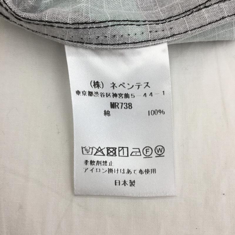 サウスツーウェストエイト South2 West8 シャツ、ブラウス 長袖 Hunting Shirt -Cotton Ripstop MR738 M ネイティブ柄 黒 / ブラック / X 緑 / グリーン /  メンズ USED 古着 中古 10127964