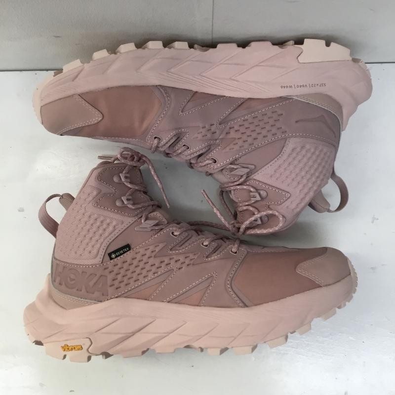ホカ HOKA スニーカー スニーカー 1134984 ANACAPA Mid GTX 27.5cm ロゴ、文字 桃 / ピンク /  メンズ USED 古着 中古 10140754
