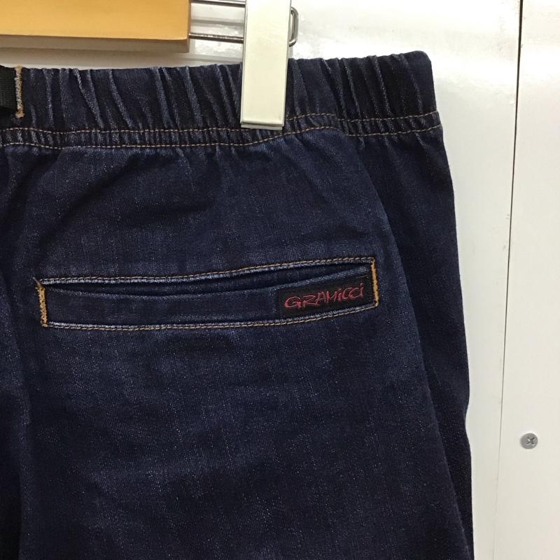グラミチ GRAMICCI パンツ デニム、ジーンズ G112-OGSD ストレッチデニム ナローパンツ XL ロゴ、文字 インディゴ / インディゴ /  メンズ USED 古着 中古 10144074