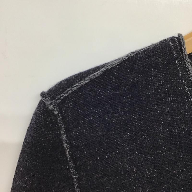 ロベルトコリーナ ROBERTO COLLINA ニット、セーター 長袖 長袖ニットカットソー Vネック セーター 無地 インディゴ / インディゴ /  メンズ USED 古着 中古 10140974