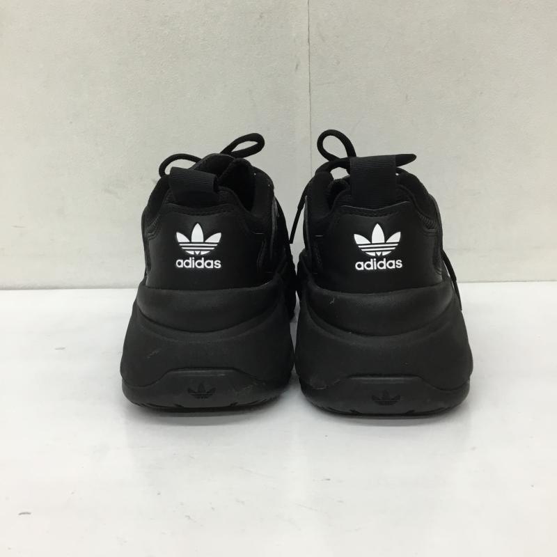 アディダス adidas スニーカー スニーカー オズガイア IG6045 23.5cm ロゴ、文字 黒 / ブラック /  レディース USED 古着 中古 10133783