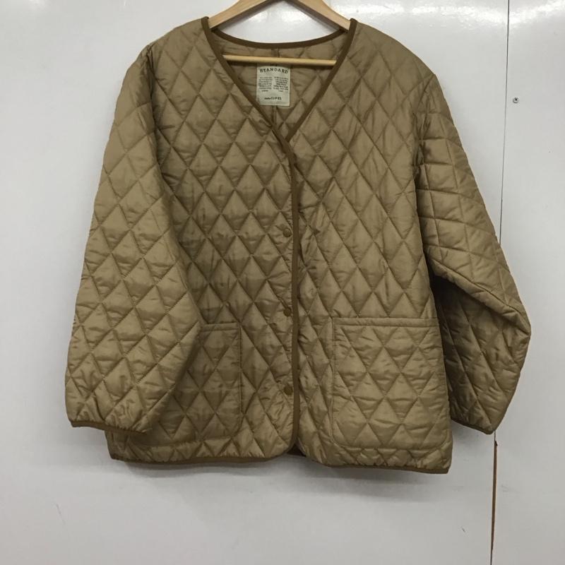 スタディオクリップ studio CLIP ジャケット、上着 ジャケット、ブレザー XL 無地 ベージュ / ベージュ /  レディース USED 古着 中古 10140223