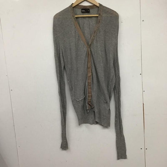 カラー kolor カーディガン 長袖 長袖カーディガン 前ボタン 2 無地 灰 / グレー /  メンズ USED 古着 中古 10144881