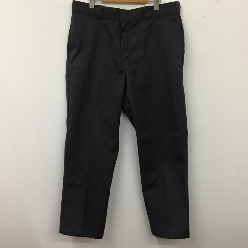 ディッキーズ Dickies パンツ ワークパンツ、ペインターパンツ ワークパンツ ワイドパンツ カジュアルパンツ 38 無地 灰 / グレー /  メンズ USED 古着 中古 10113178