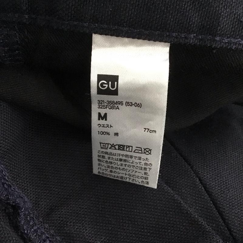 ジーユー GU パンツ デニム、ジーンズ 321-358495 ツイストパンツ UNDERCOVER M 無地 黒 / ブラック /  メンズ USED 古着 中古 10148893