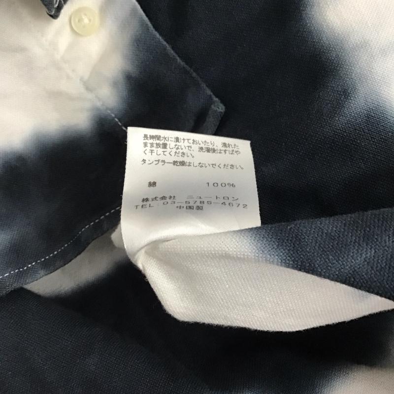 パウン PAWN シャツ、ブラウス 長袖 長袖シャツ ボタンダウンシャツ カラーシャツ XL ボーダー柄 白 / ホワイト /  メンズ USED 古着 中古 10145263