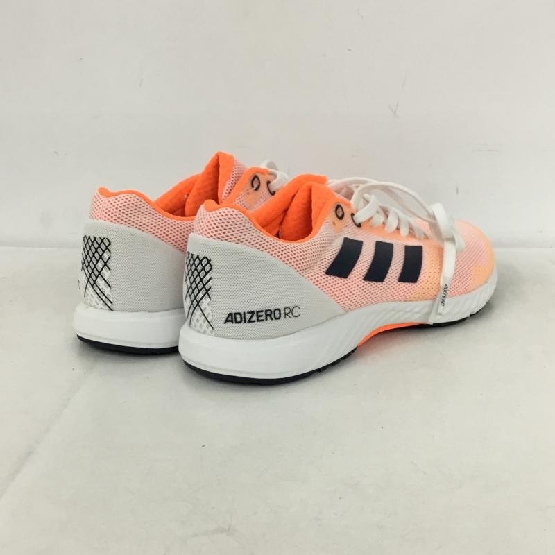 アディダス adidas スニーカー スニーカー F34064 adizero rc ランニングシューズ 23cm 箱有 23.0cm ロゴ、文字 橙 / オレンジ / X 白 / ホワイト / X 黒 / ブラック /  レディース USED 古着 中古 10147907