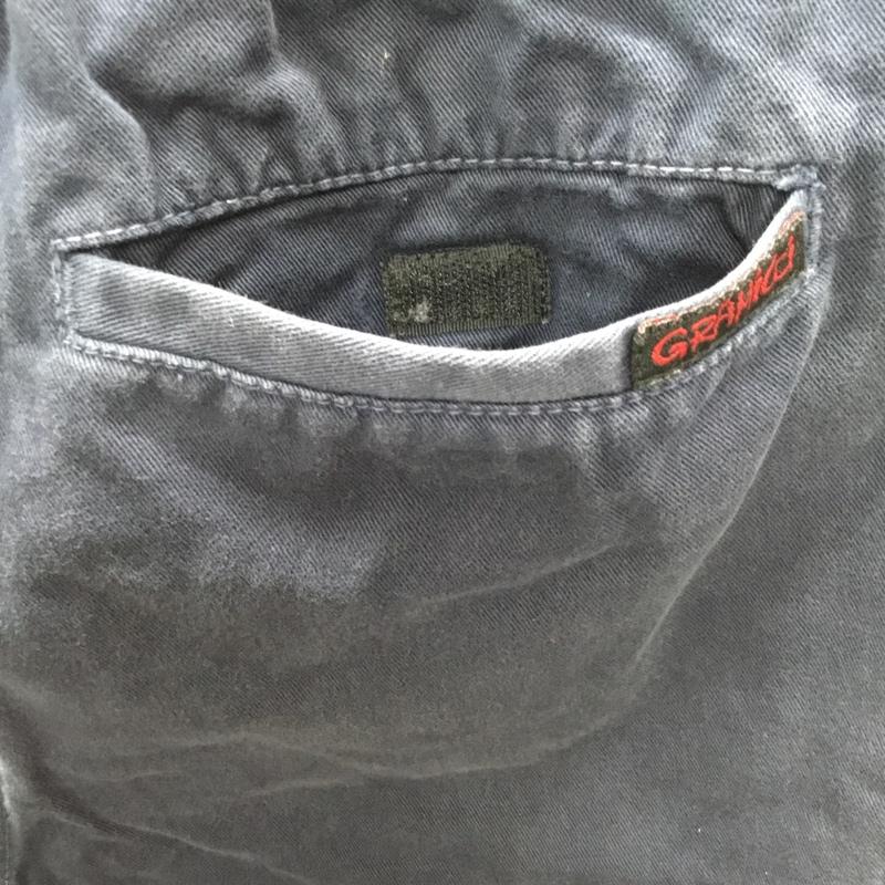グラミチ GRAMICCI パンツ ショートパンツ ハーフパンツ S 無地 紺 / ネイビー /  メンズ USED 古着 中古 10108790