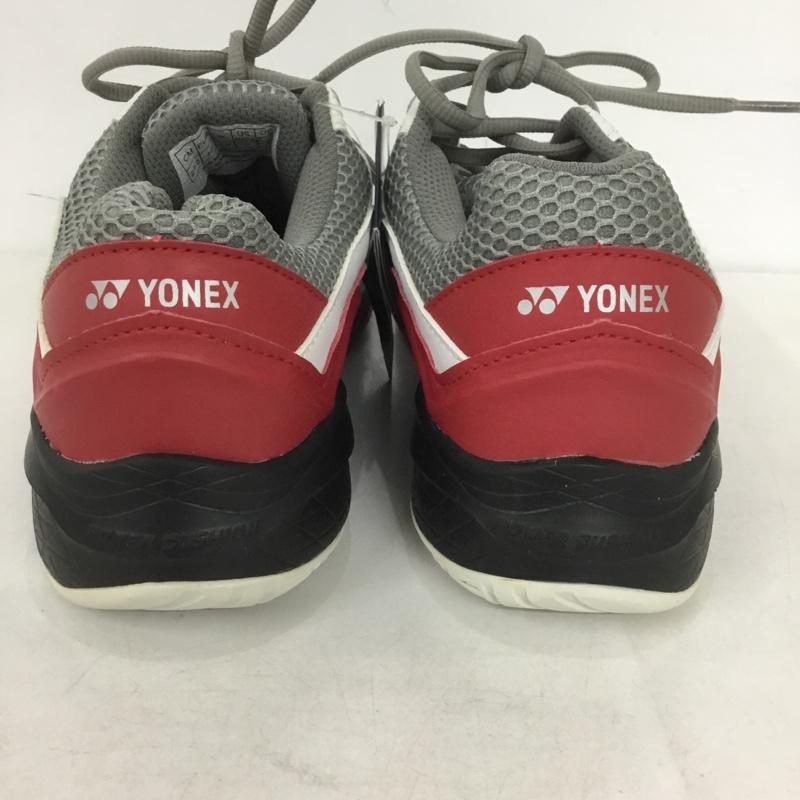 ヨネックス YONEX スニーカー スニーカー SHT103 テニスシューズ パワークッション103 27cm 27.0cm ロゴ、文字 白 / ホワイト / X 黒 / ブラック / X 赤 / レッド /  メンズ USED 古着 中古 10142488