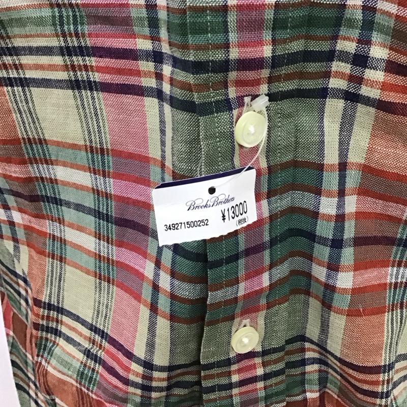 ブルックスブラザーズ BROOKS BROTHERS シャツ、ブラウス 長袖 長袖シャツ チェックシャツ カラーシャツ カジュアルシャツ ボタンダウンシャツ S チェック マルチカラー / マルチカラー /  メンズ USED 古着 中古 10111125