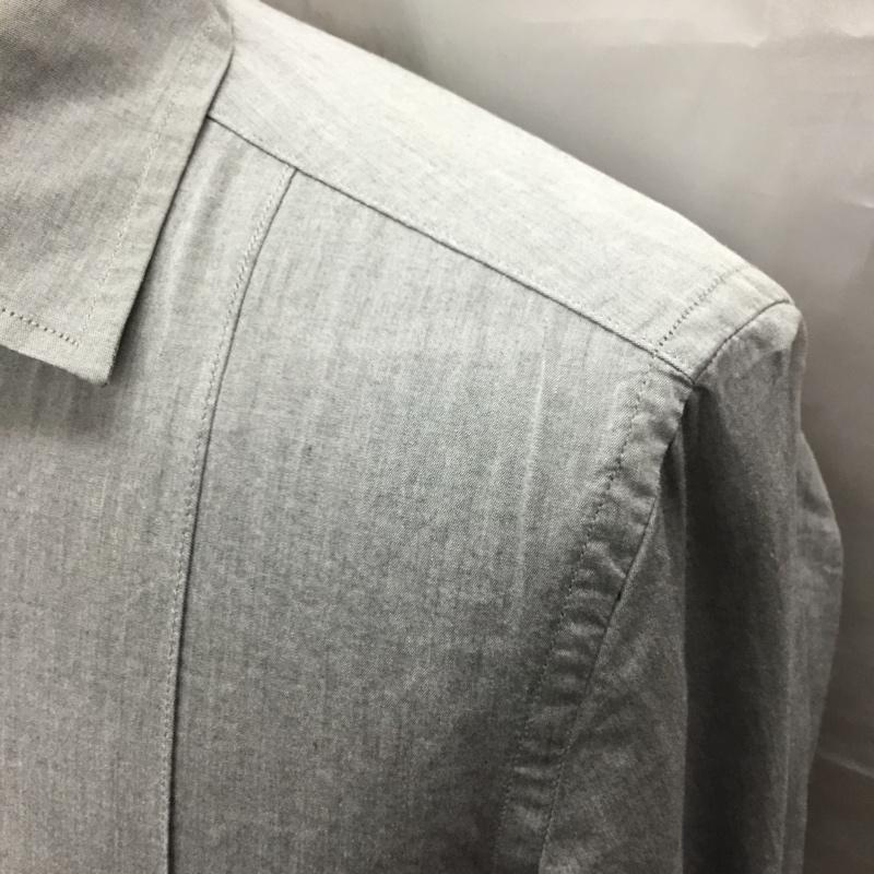 ディーゼル DIESEL シャツ、ブラウス 長袖 長袖シャツ カラーシャツ 長袖カットソー S 無地 灰 / グレー /  メンズ USED 古着 中古 10117686