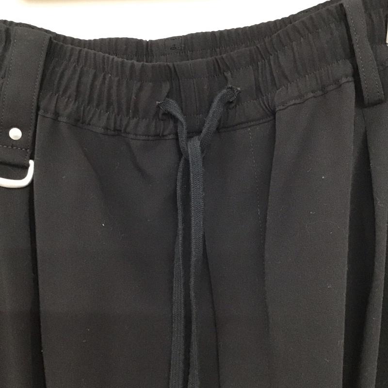 サイト s yte パンツ サルエルパンツ um-p77-912 サルエルパンツ 3 無地 黒 / ブラック /  メンズ USED 古着 中古 10150742