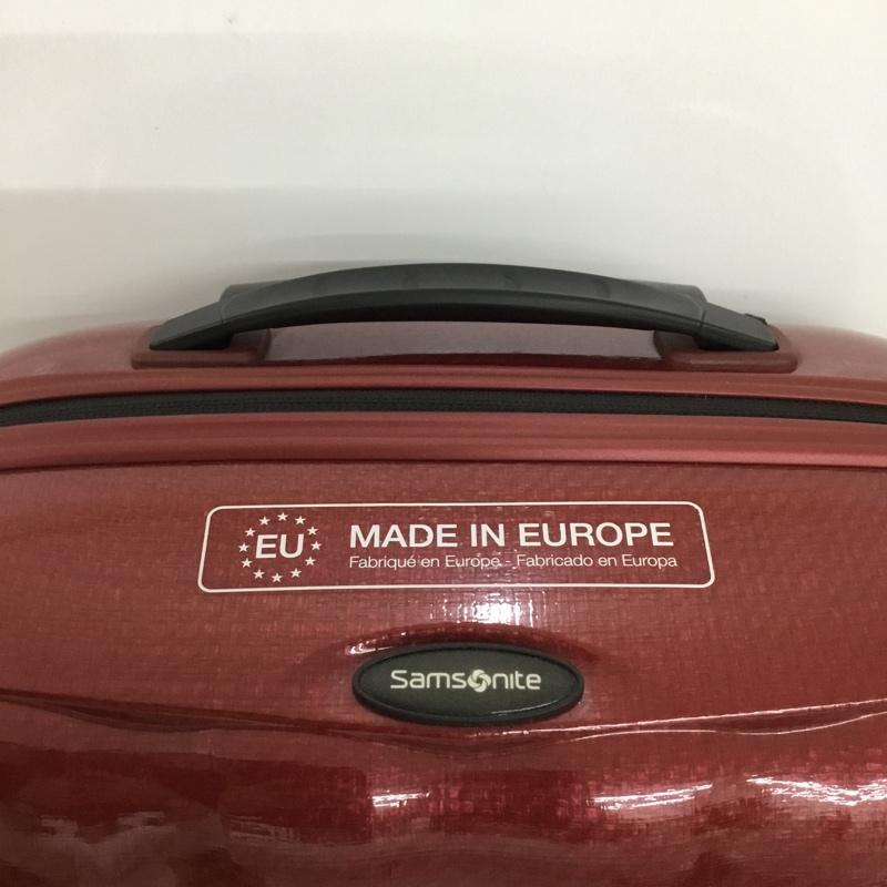 サムソナイト Samsonite スーツケース、トランク スーツケース、トランク V22 00302 コスモライト TSAロック ロゴ、文字 赤 / レッド /  メンズ USED 古着 中古 10147501