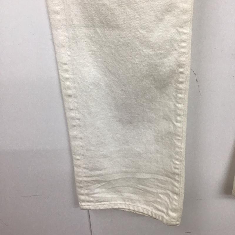 ロンハーマン Ron Herman パンツ デニム、ジーンズ デニムパンツ スリムパンツ ダメージジーンズ 28インチ ダメージ加工 白 / ホワイト /  メンズ USED 古着 中古 10117848