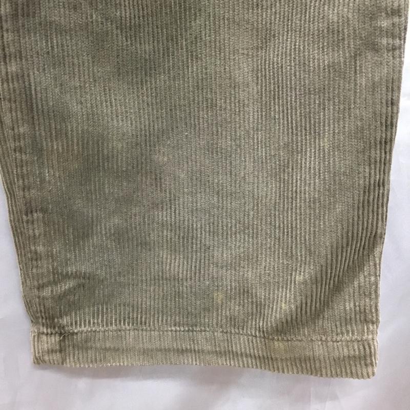 古着 USED パンツ ワークパンツ、ペインターパンツ コーデュロイパンツ ワイドパンツ ストレートパンツ カジュアルパンツ 32インチ 無地 茶 / ブラウン /  メンズ USED 古着 中古 10115627