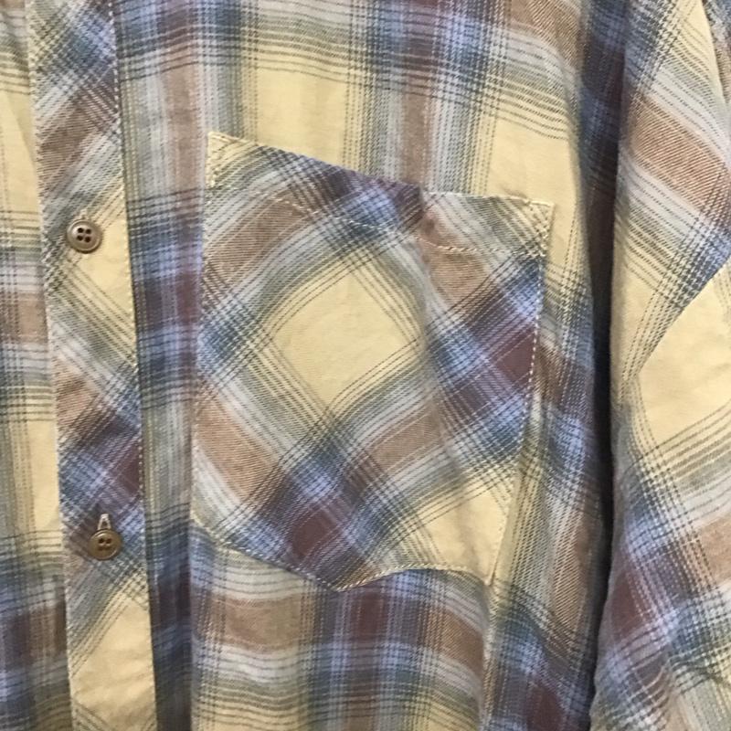 マウジー MOUSSY シャツ、ブラウス 長袖 010dab30-6020 CHECK LONG GOWN SHIRT FREE チェック マルチカラー / マルチカラー /  レディース USED 古着 中古 10142998