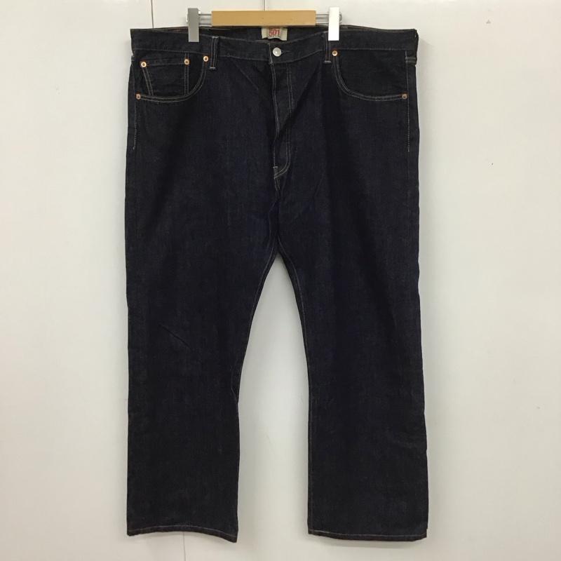 リーバイス Levi s パンツ デニム、ジーンズ PCL16B 501 W42 L32 ボタンフライ 42インチ 無地 インディゴ / インディゴ /  メンズ USED 古着 中古 10112929