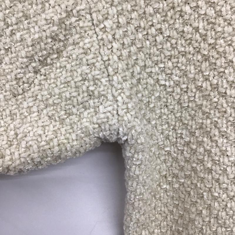 サマンサモスモスブルー Samansa Mos2 blue ニット、セーター 長袖 FREE 無地 オフホワイト / オフホワイト /  レディース USED 古着 中古 10146786