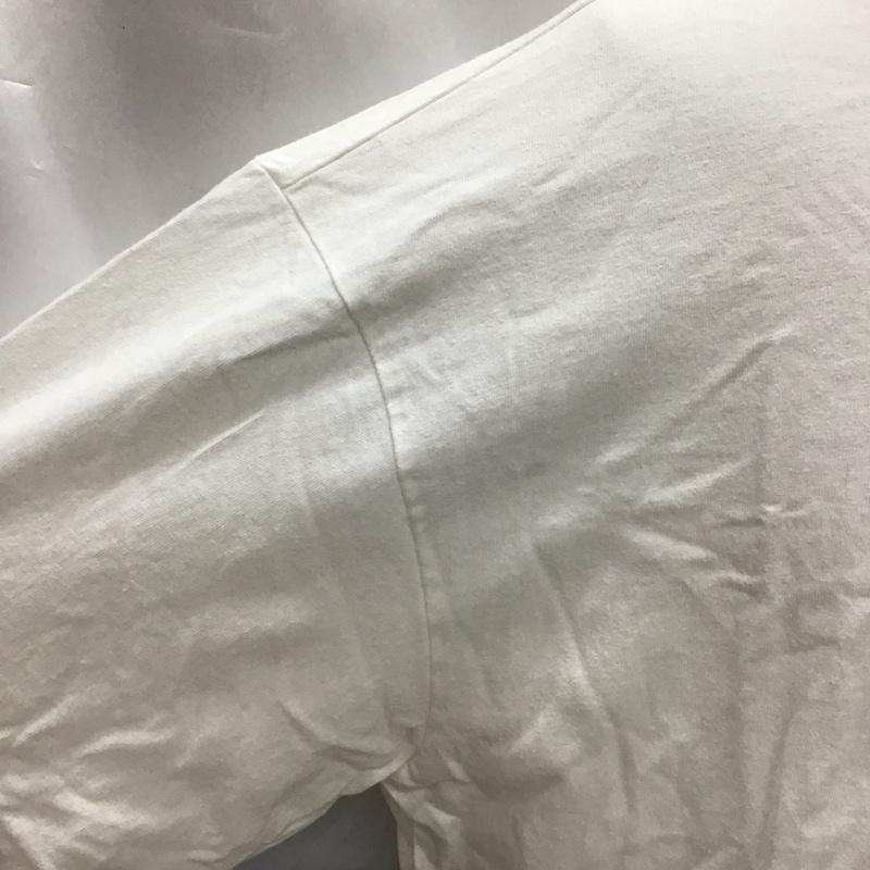 ギャップ GAP Tシャツ 半袖 ヘンリーネック L 無地 白 / ホワイト /  メンズ USED 古着 中古 10117054