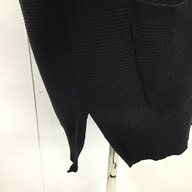 グローバルワーク GLOBAL WORK カーディガン 長袖 GW623071AD Vネック M 無地 黒 / ブラック /  レディース USED 古着 中古 10122128