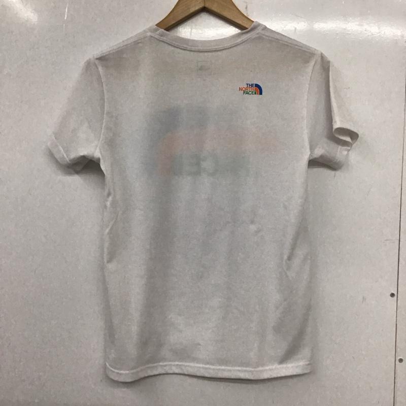 ザノースフェイス THE NORTH FACE Tシャツ 半袖 M プリント X ロゴ、文字 白 / ホワイト /  レディース USED 古着 中古 10139970