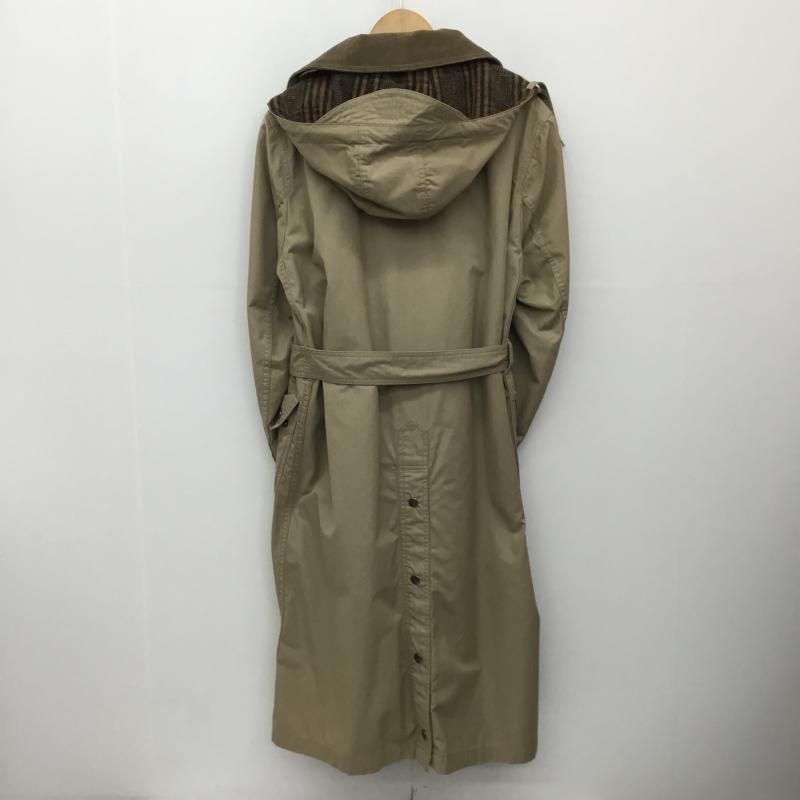 エンジニアードガーメンツ Engineered Garments コート トレンチコート XS チェック 茶 / ブラウン /  メンズ USED 古着 中古 10142018