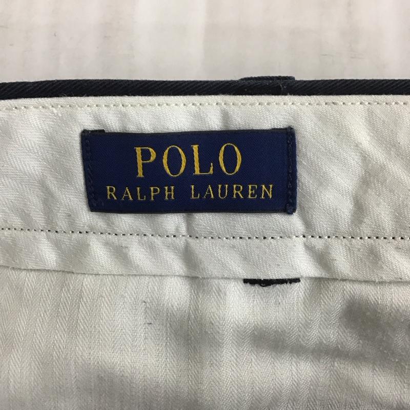 ポロラルフローレン POLO RALPH LAUREN パンツ ショートパンツ 34 刺繍 紺 / ネイビー /  メンズ USED 古着 中古 10107905