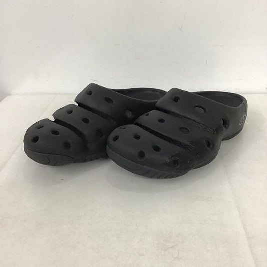 キーン KEEN サンダル サンダル 1028812 YOGUI アウトドアシューズ クロッグ 24cm 24.0cm ロゴ、文字 黒 / ブラック /  レディース USED 古着 中古 10141044