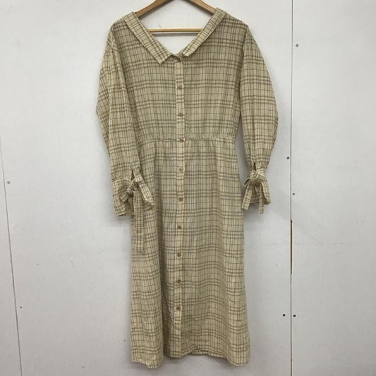 マジェスティックレゴン MAJESTIC LEGON ワンピース ロングスカート ロングワンピース ノースリーブワンピース フレアスカート M チェック マルチカラー / マルチカラー /  レディース USED 古着 中古 10134160