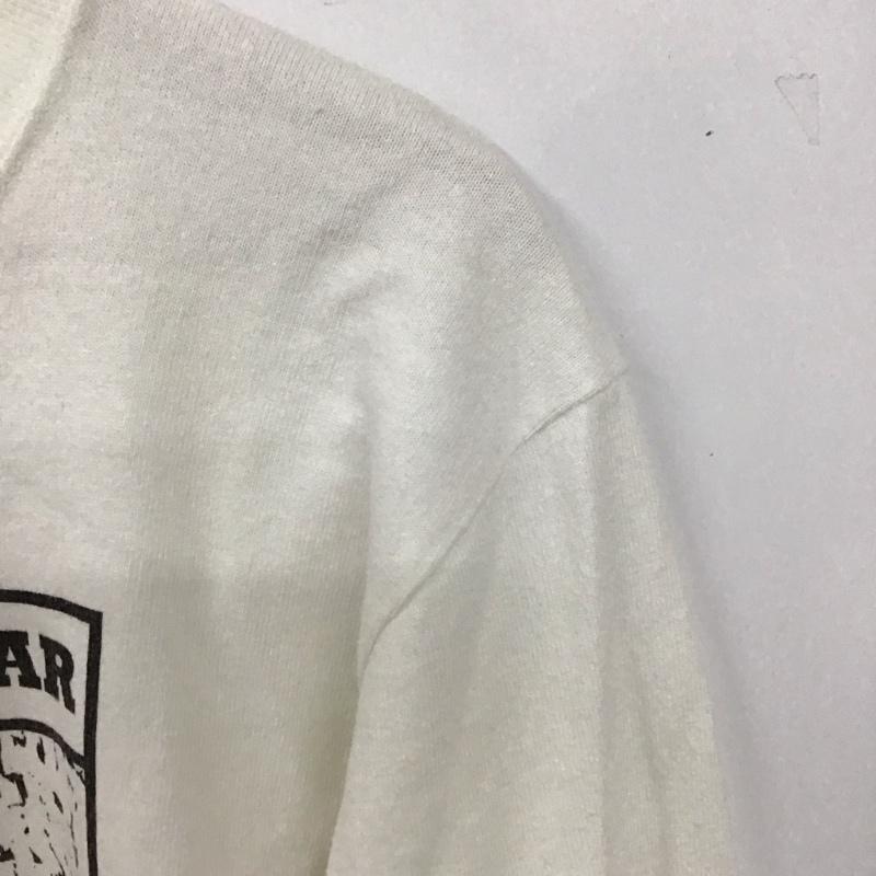 ザ ノースフェイス パープルレーベル THE NORTH FACE PURPLE LABEL カットソー 長袖 長袖カットソー プリントカットソー クルーネック M プリント 白 / ホワイト /  メンズ USED 古着 中古 10129651