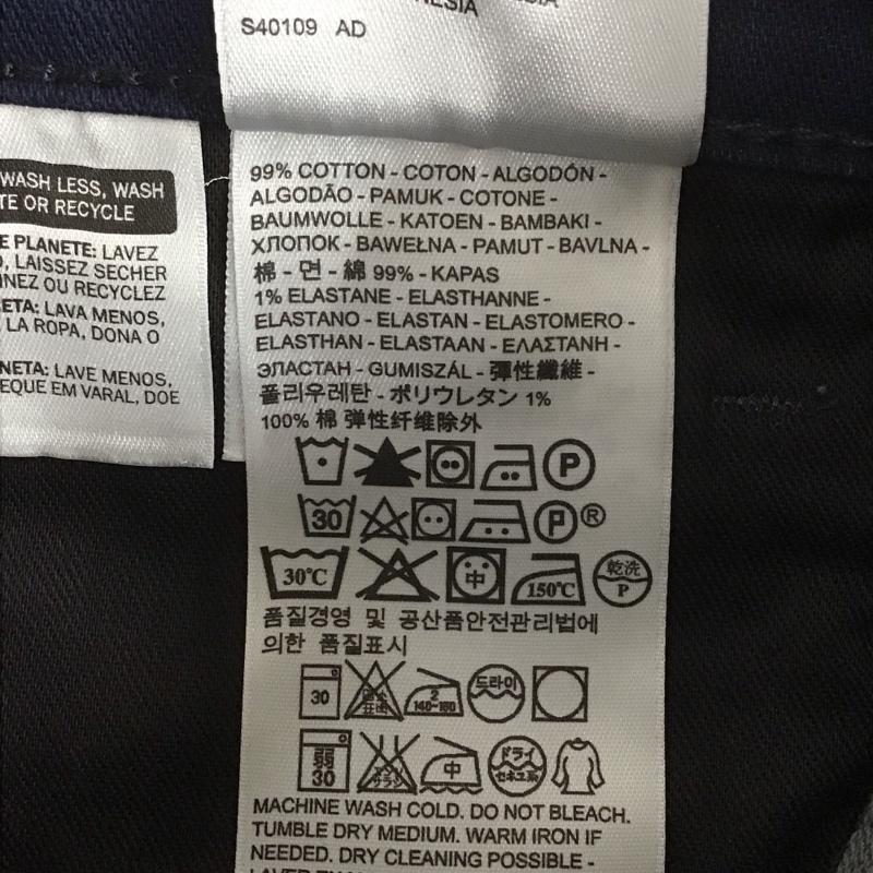 リーバイストラウスアンドコー Levi Strauss & co. パンツ デニム、ジーンズ デニムパンツ スリムパンツ ストレッチパンツ ジーンズ 32インチ 無地 紺 / ネイビー /  メンズ USED 古着 中古 10107296