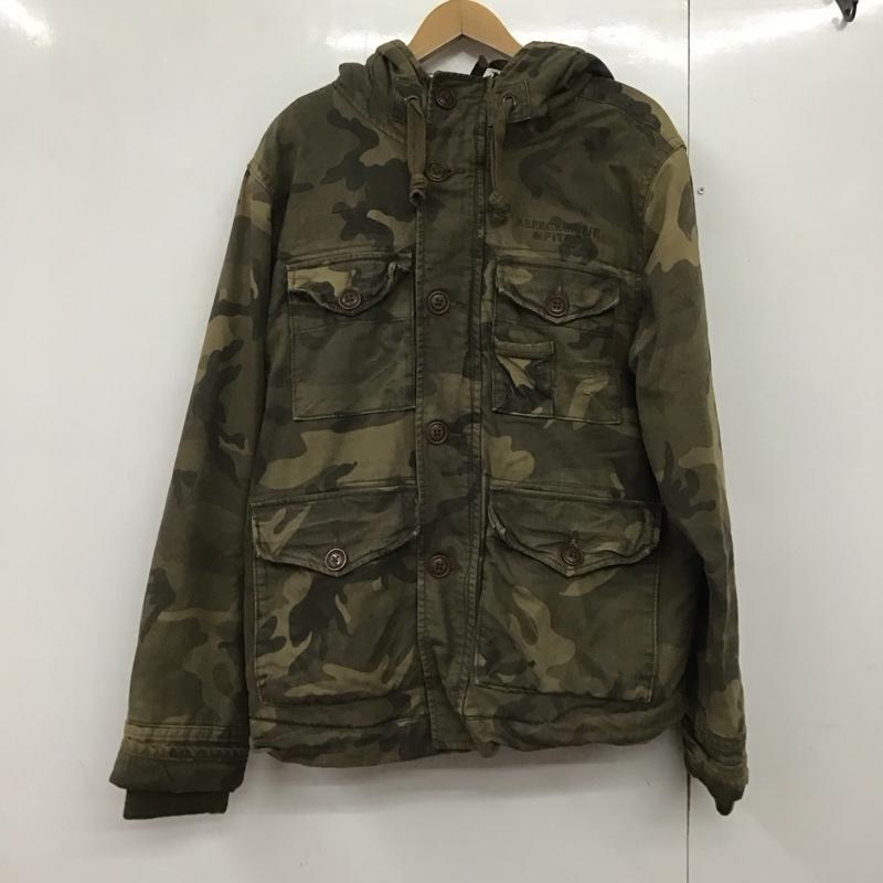 アバクロンビーアンドフィッチ ABERCROMBIE&FITCH ジャケット、上着 ジャケット、ブレザー ジップアップジャケット アウター ミリタリージャケット S カモフラージュ柄・迷彩 マルチカラー / マルチカラー /  メンズ USED 古着 中古 10140748