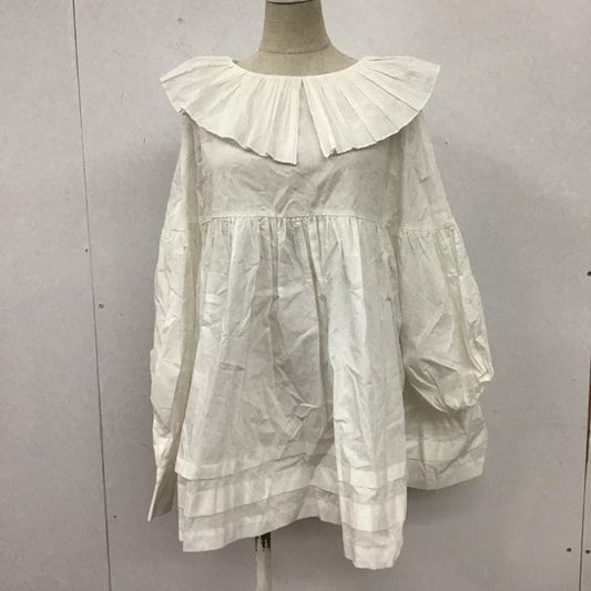 アルシーヴ archives シャツ、ブラウス 長袖 無地 白 / ホワイト /  レディース USED 古着 中古 10108146