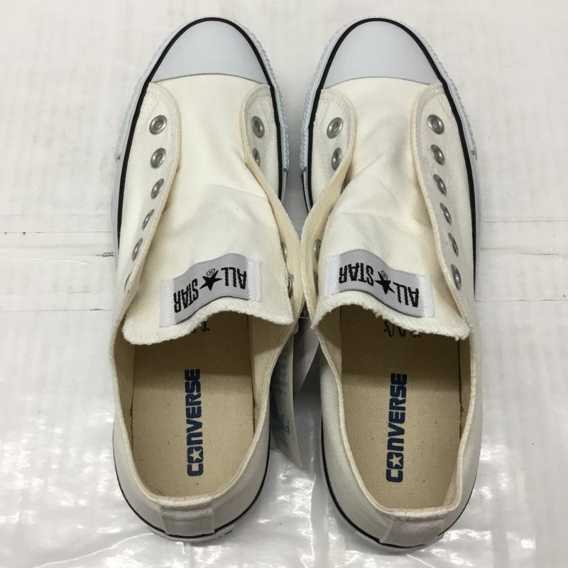 コンバース CONVERSE スニーカー スニーカー 1C239 ALL STAR SLIP III OX スリッポン 26.5cm 箱有 26.5cm ロゴ、文字 白 / ホワイト /  メンズ USED 古着 中古 10121862