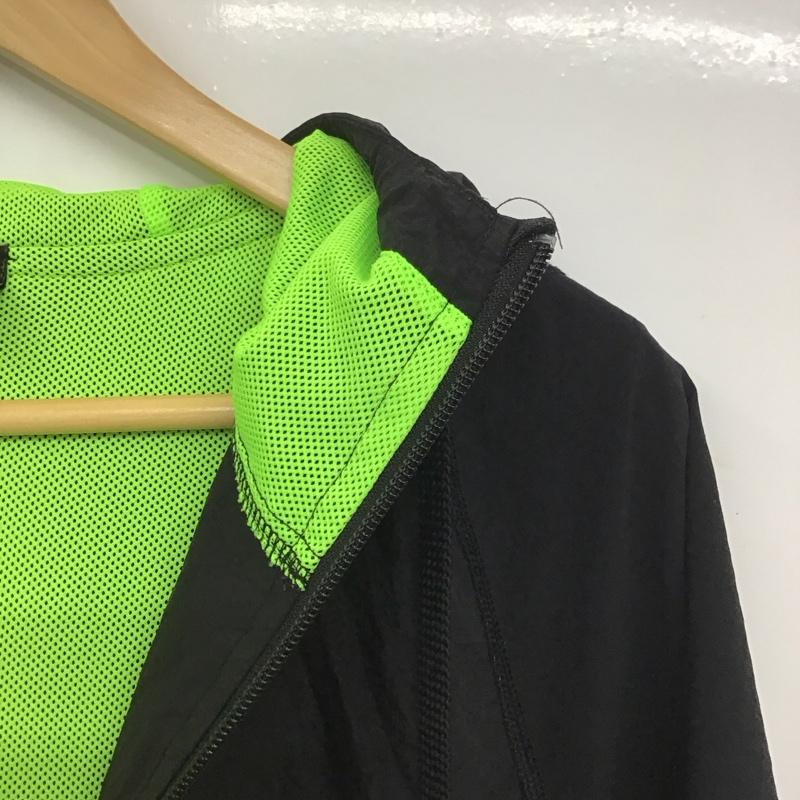 ナイキ NIKE ジャケット、上着 ジャケット、ブレザー bv3304-010 フレックスフルジップジャケット ナイロンジャケット XL ロゴ、文字 黒 / ブラック /  メンズ USED 古着 中古 10146579